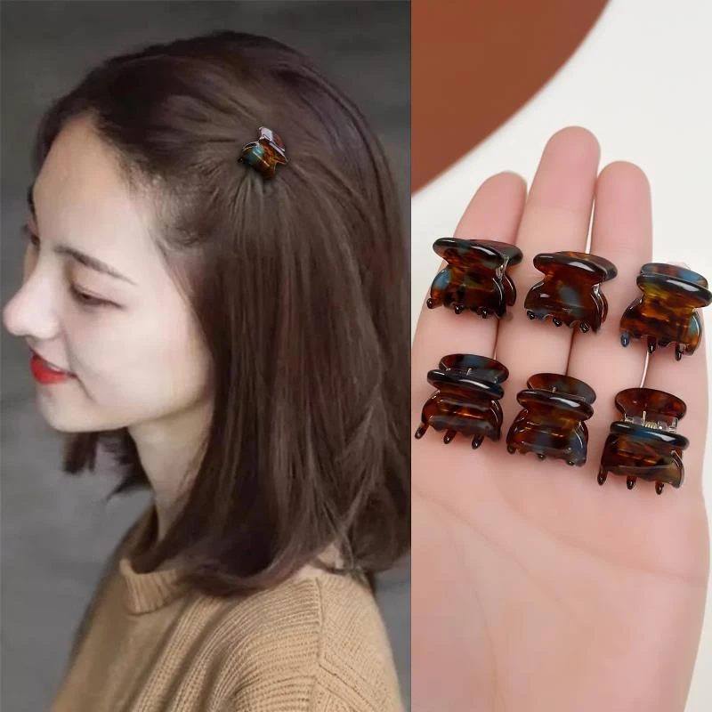 迷你小号超小抓夹女侧边夹刘海前额碎发夹精致小巧小夹子小发卡子