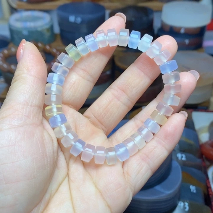 玛瑙/玉髓未镶嵌手链