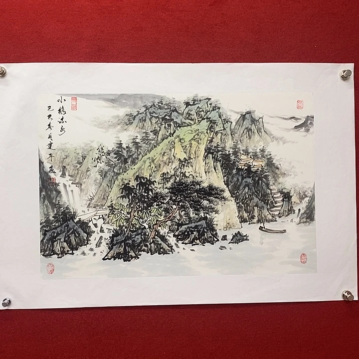 国画精品手绘作品