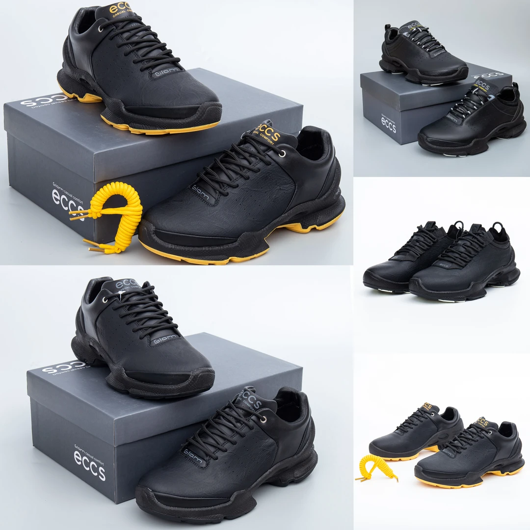【按编码下单】秋季新款ECCS休闲百搭舒适男鞋黑色男鞋