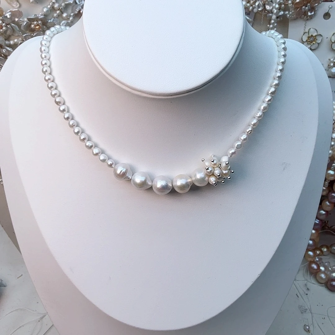 颈饰淡水珍珠未镶嵌