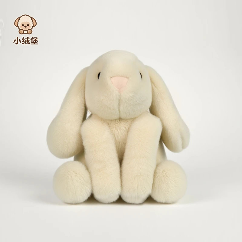 白雪兔垂耳兔子公主包包挂件毛绒玩偶可作生日礼物可爱少女