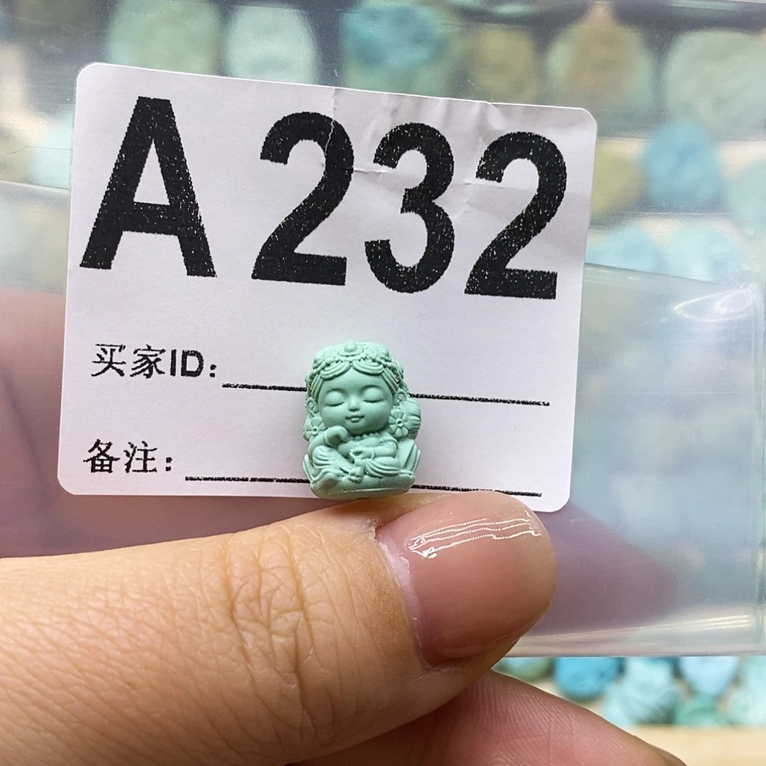 绿松石未镶嵌绿松石配饰定制