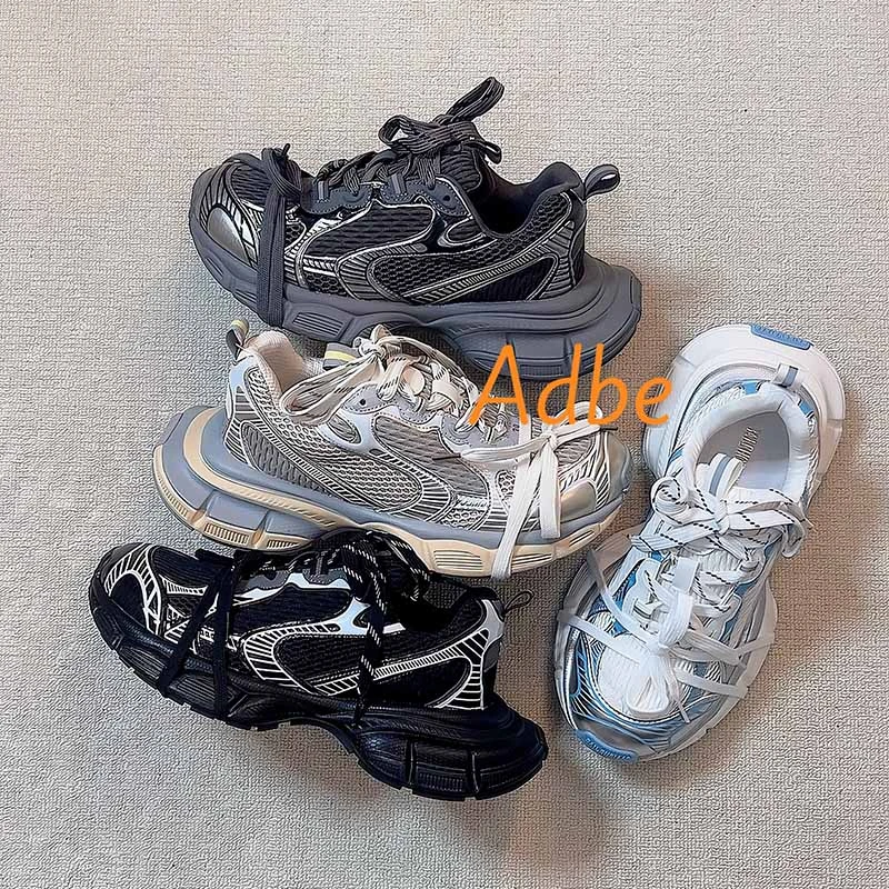 运动鞋女2025春季新款时尚休闲鞋学生百搭网面老爹鞋透气