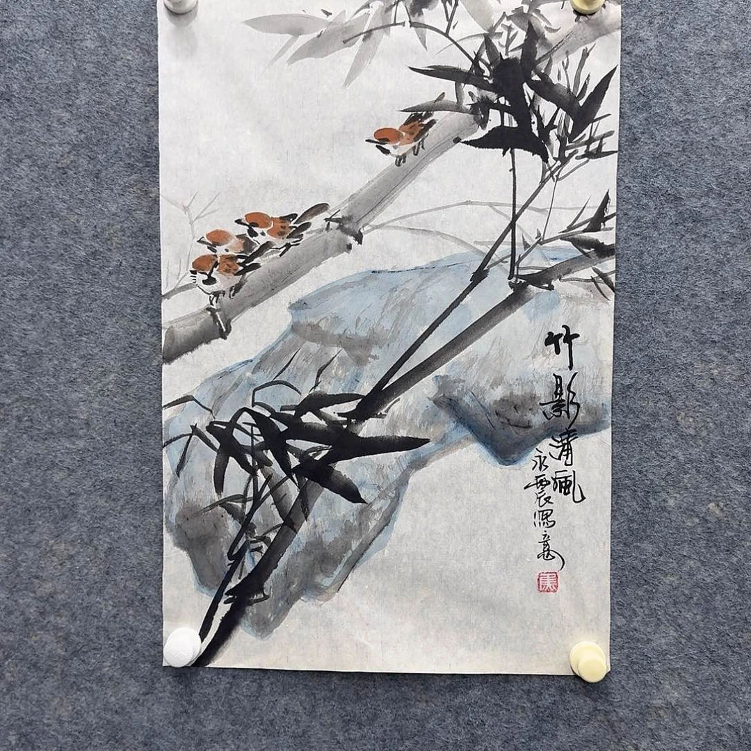 国画国画纯手绘制