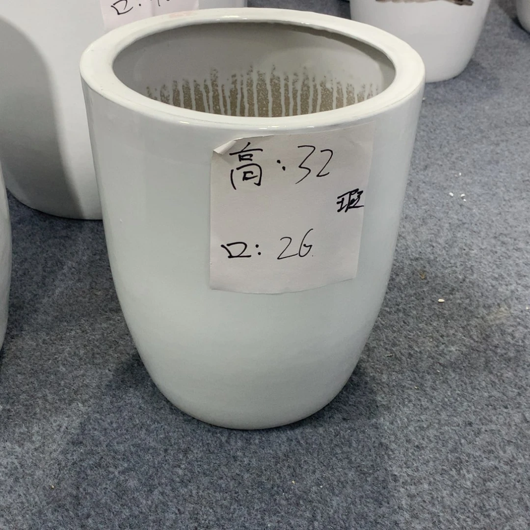 高温陶瓷花盆微瑕