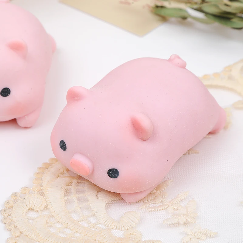 解压猪玩具拉拉猪沙皮拍拍猪饼捏捏慢回弹发泄抖音狗减压神器
