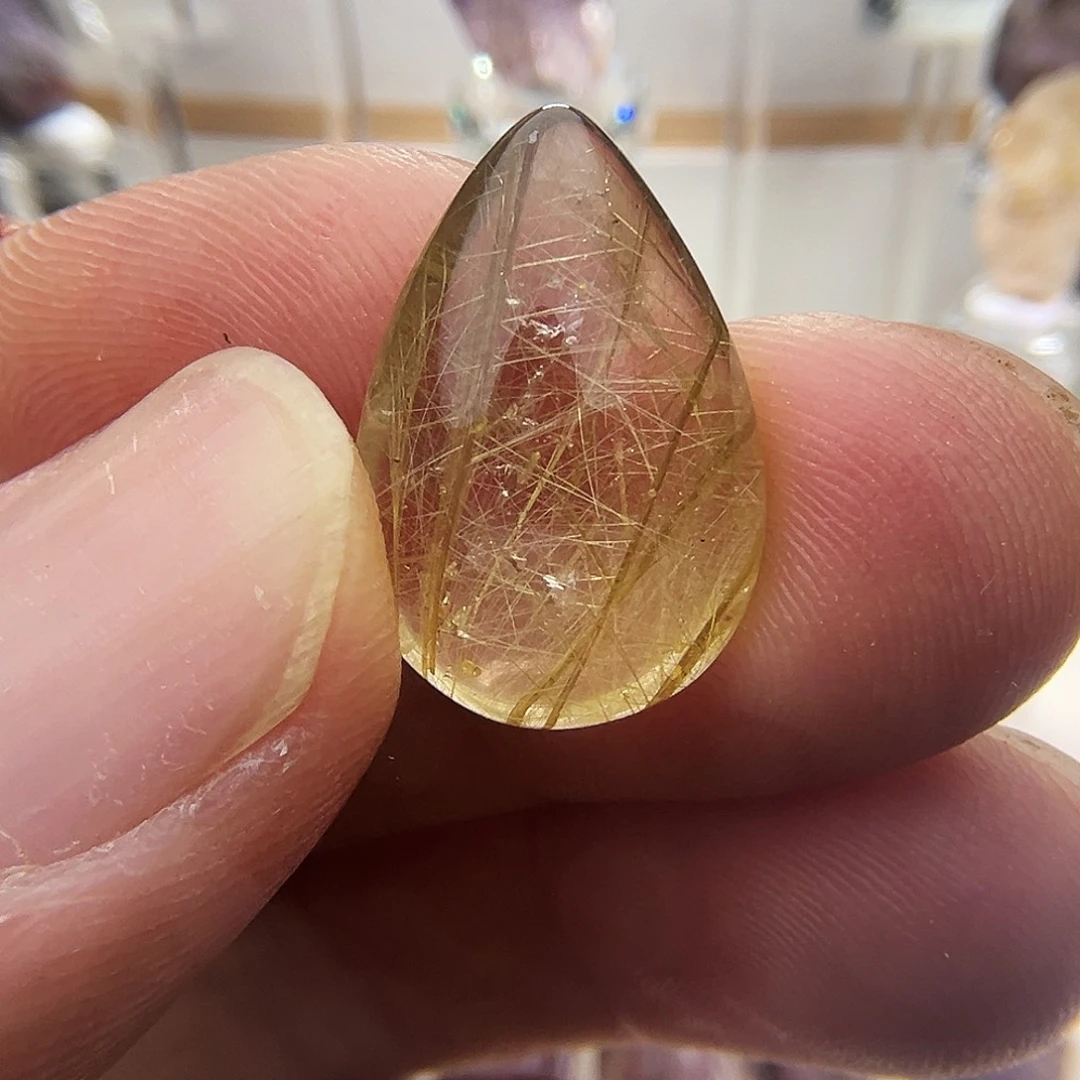 石材金发晶原石特价漏