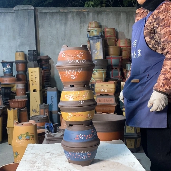紫砂花盆紫砂花盆