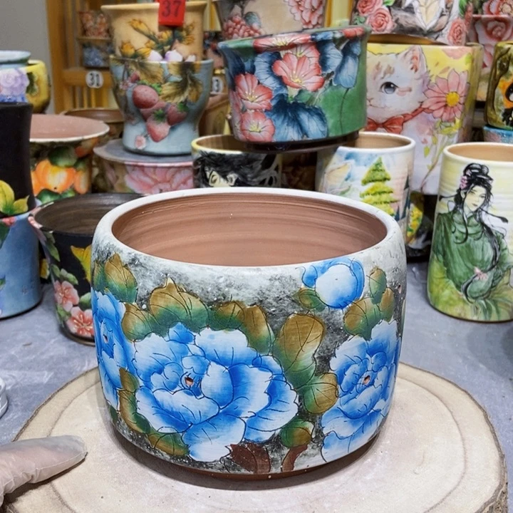 景德镇艺术手绘作品