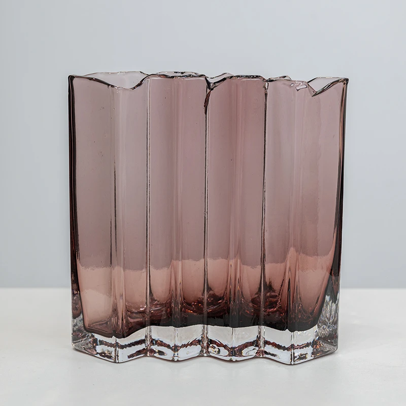 M748 家用客厅琉璃花瓶用于桌面餐桌阳台插花装饰