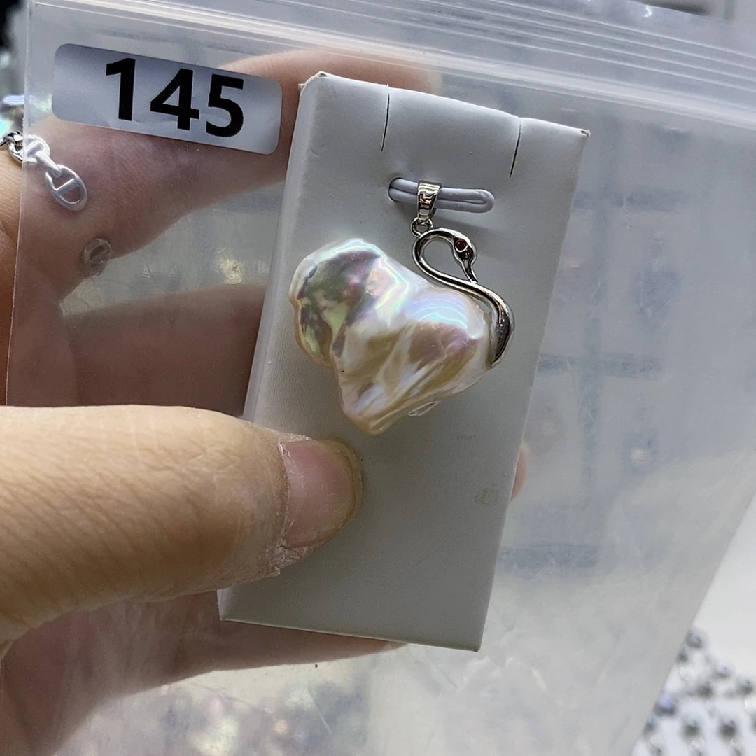 颈饰合金淡水珍珠