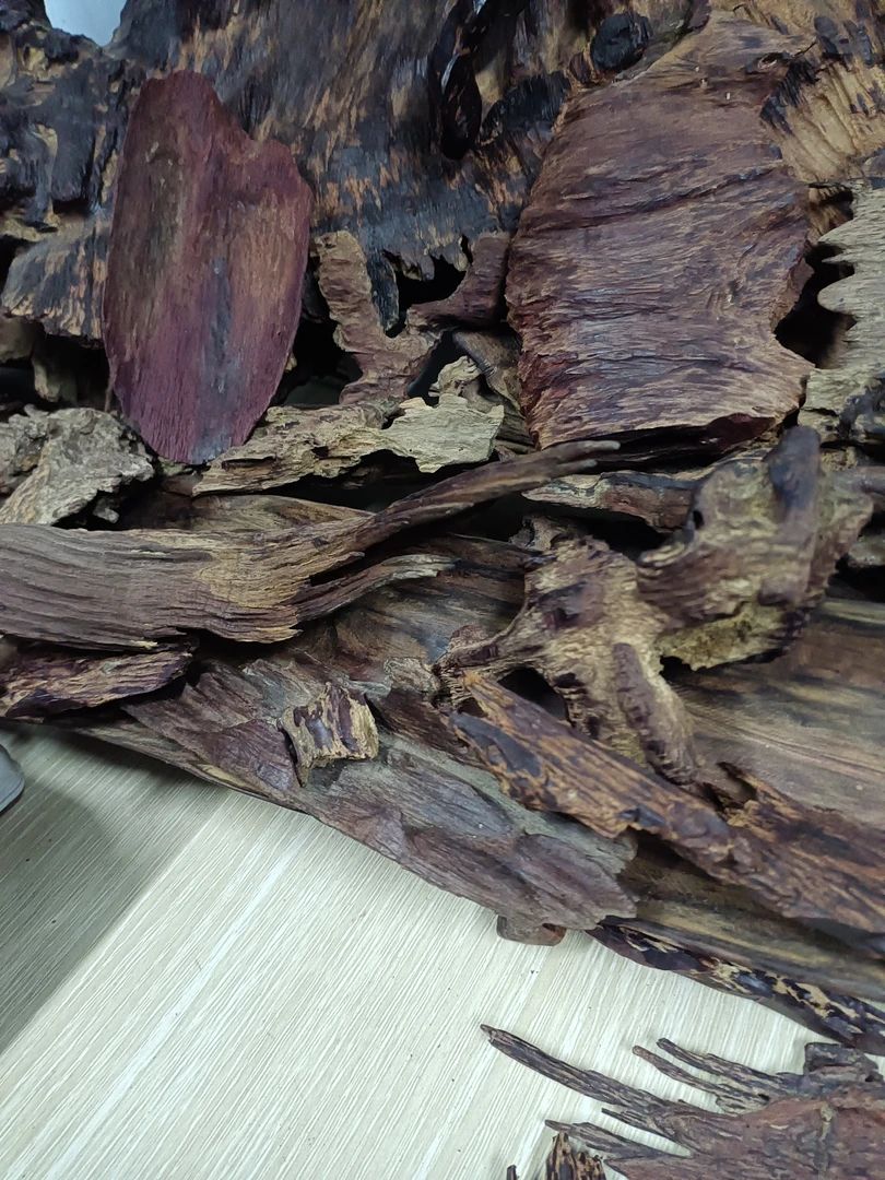 海南红降花梨公手把件吊坠薰香料