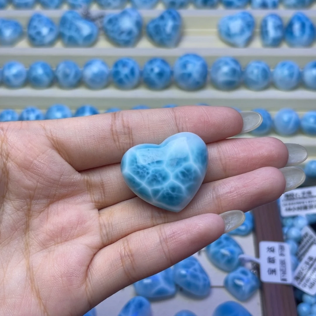 针钠钙石（海纹石）未镶嵌珠宝半成品W****s