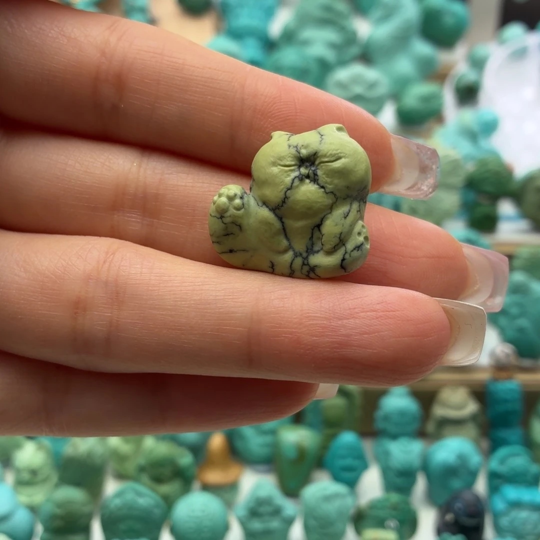 绿松石未镶嵌饰品