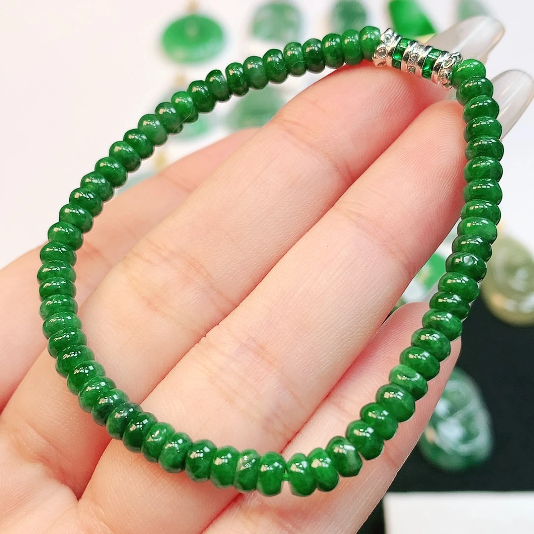 翡翠未镶嵌颈饰缅甸翡翠