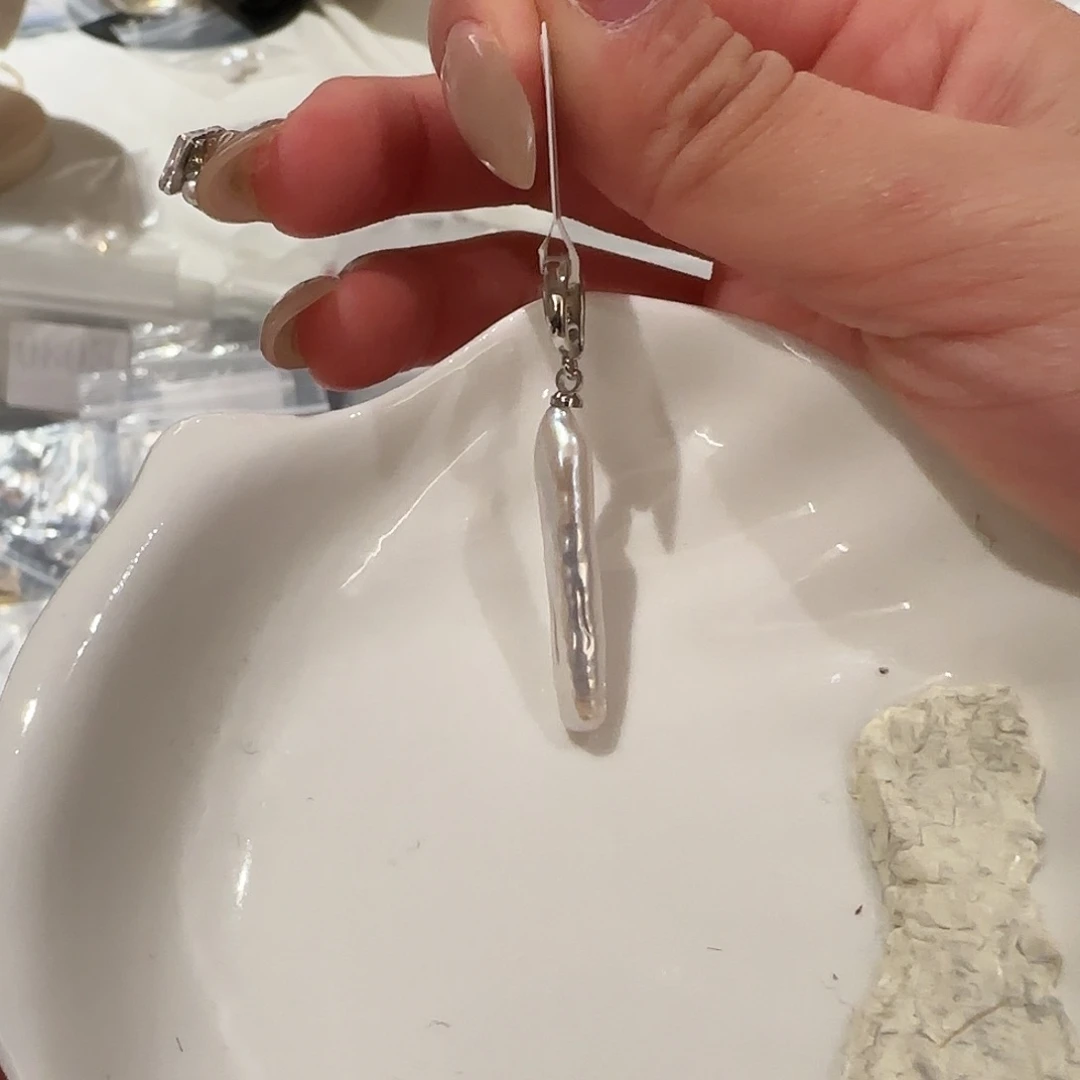 淡水珍珠吊坠(不含链)合金