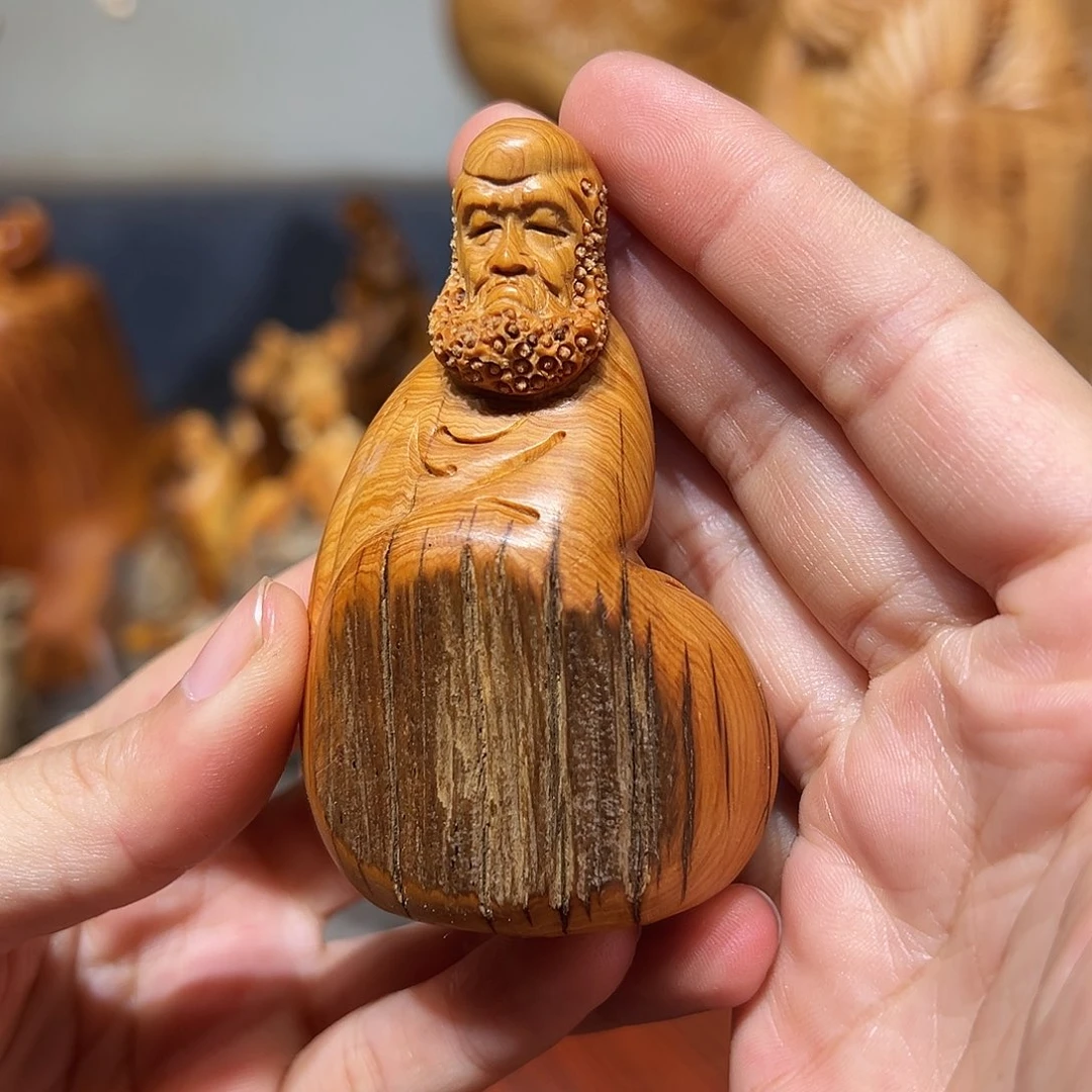 柏木（崖柏）崖柏木手把件摆件
