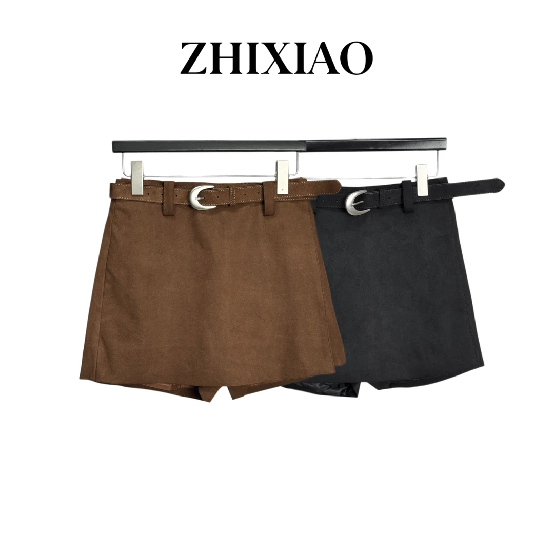 【ZHIXIAO】秋冬新款：屁帘短裤257029