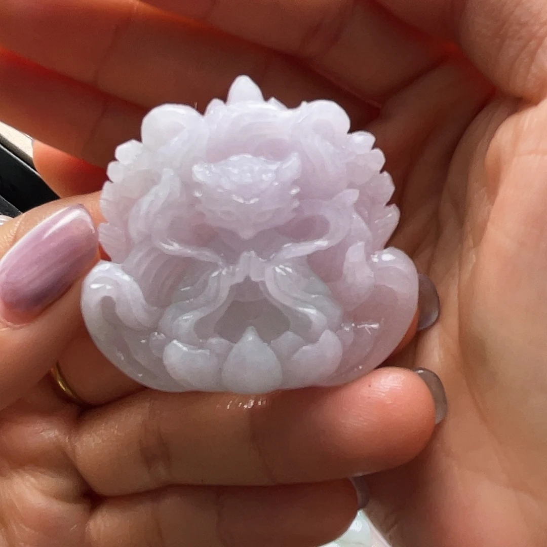 定制翡翠未镶嵌出***仙天然