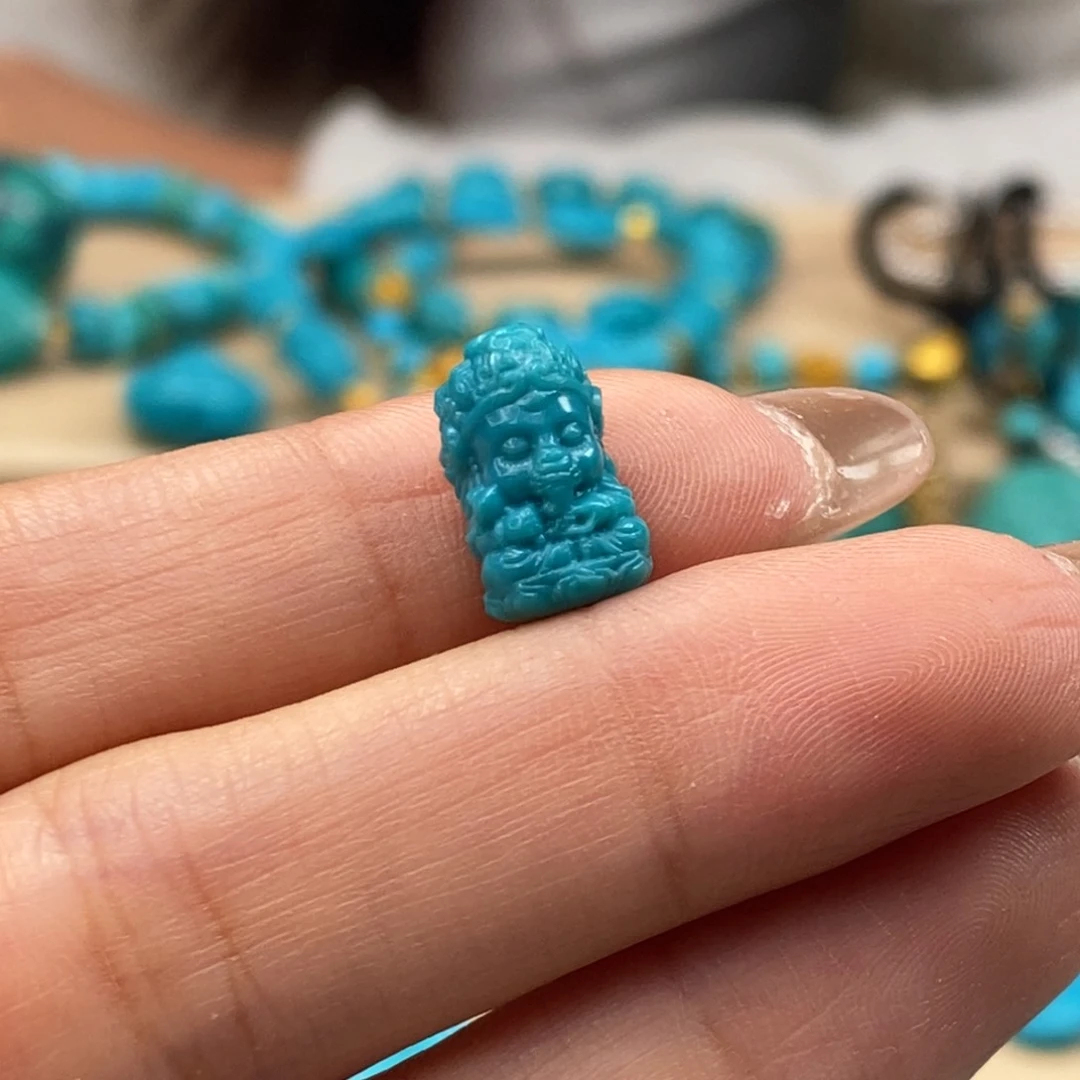 未镶嵌绿松石挂件