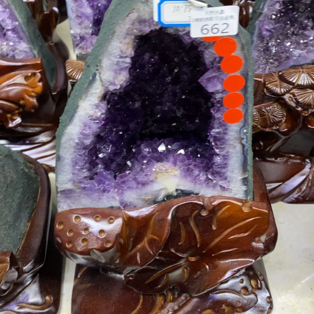 大型摆件（非配饰）未镶嵌紫晶小葛