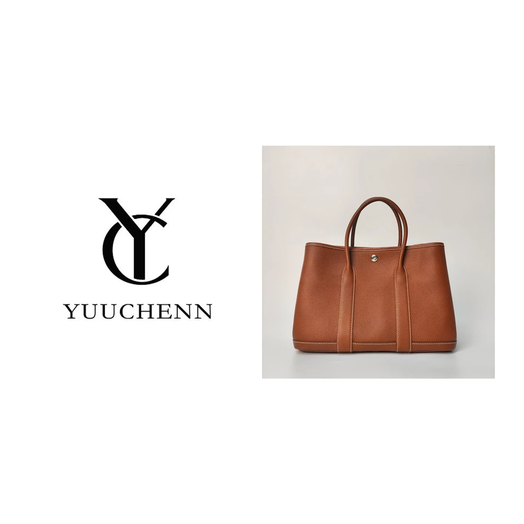 YUUCHENN【手工定制】30cm原创设计高定真皮包 HH5657