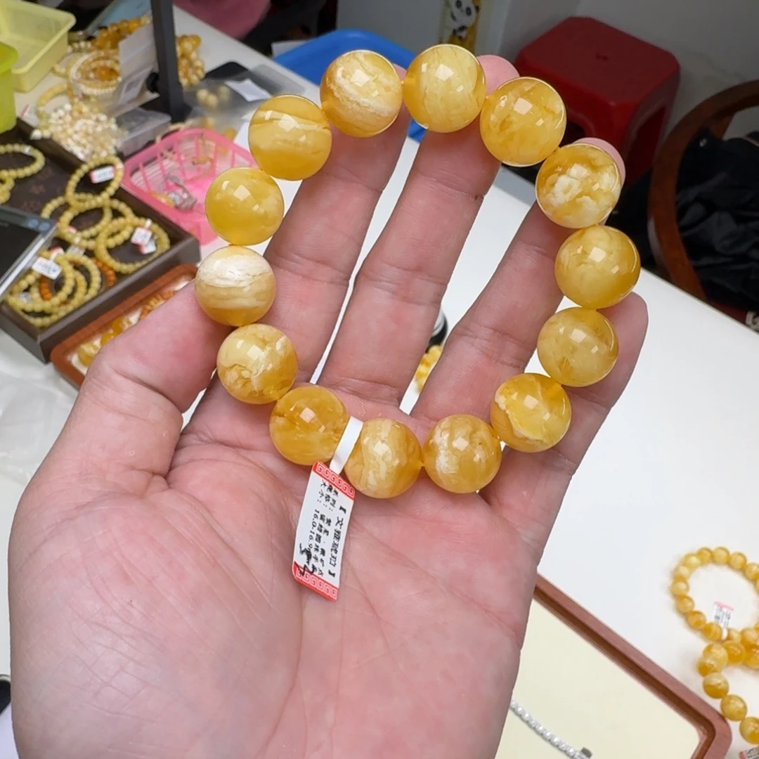 全***车蜜蜡未镶嵌手链蜜蜡手串