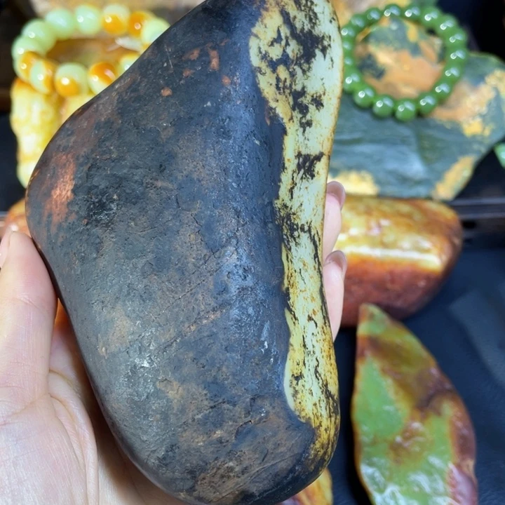 钉***户未镶嵌手链和田玉
