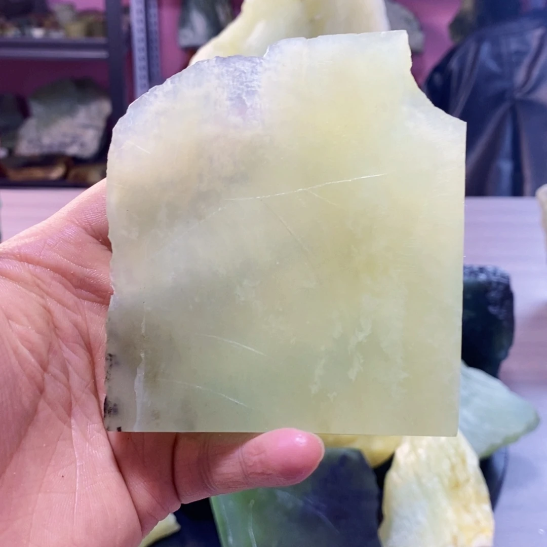 蛇纹石玉未镶嵌岫玉原石蛇纹石玉