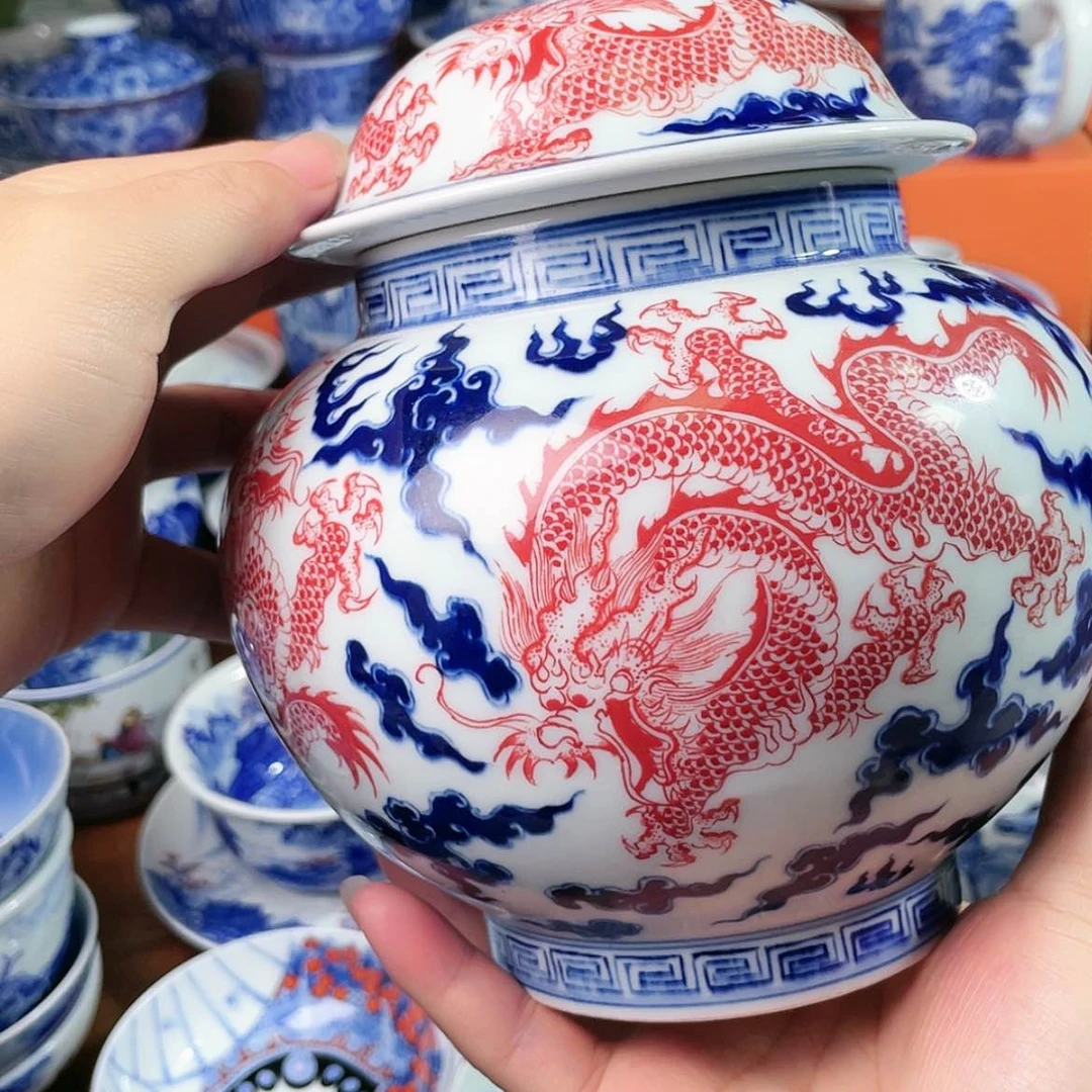 【闪购商品】杯洪***?全手工手绘景德镇