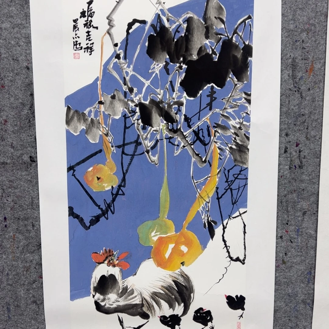 国画亲笔手绘原创作品