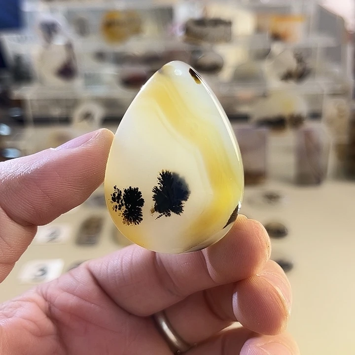 玛瑙/玉髓吊坠(不含链)未镶嵌