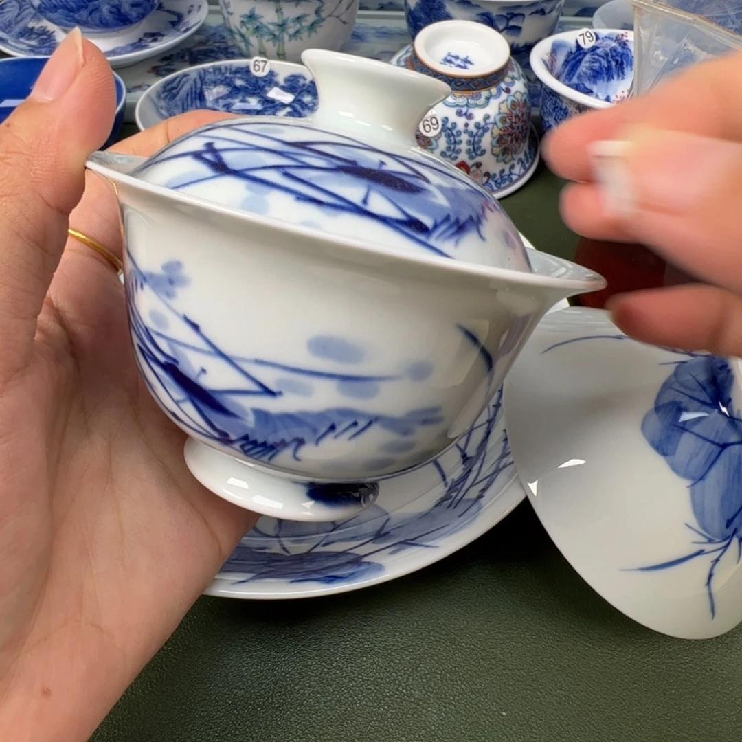 木木景德镇纯手工纯手绘茶具91