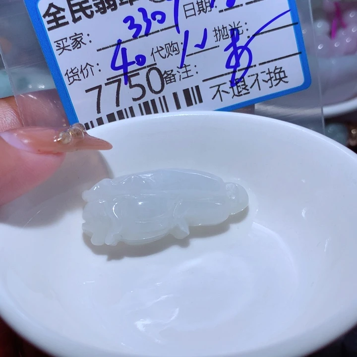 翡翠颈饰未镶嵌用****者