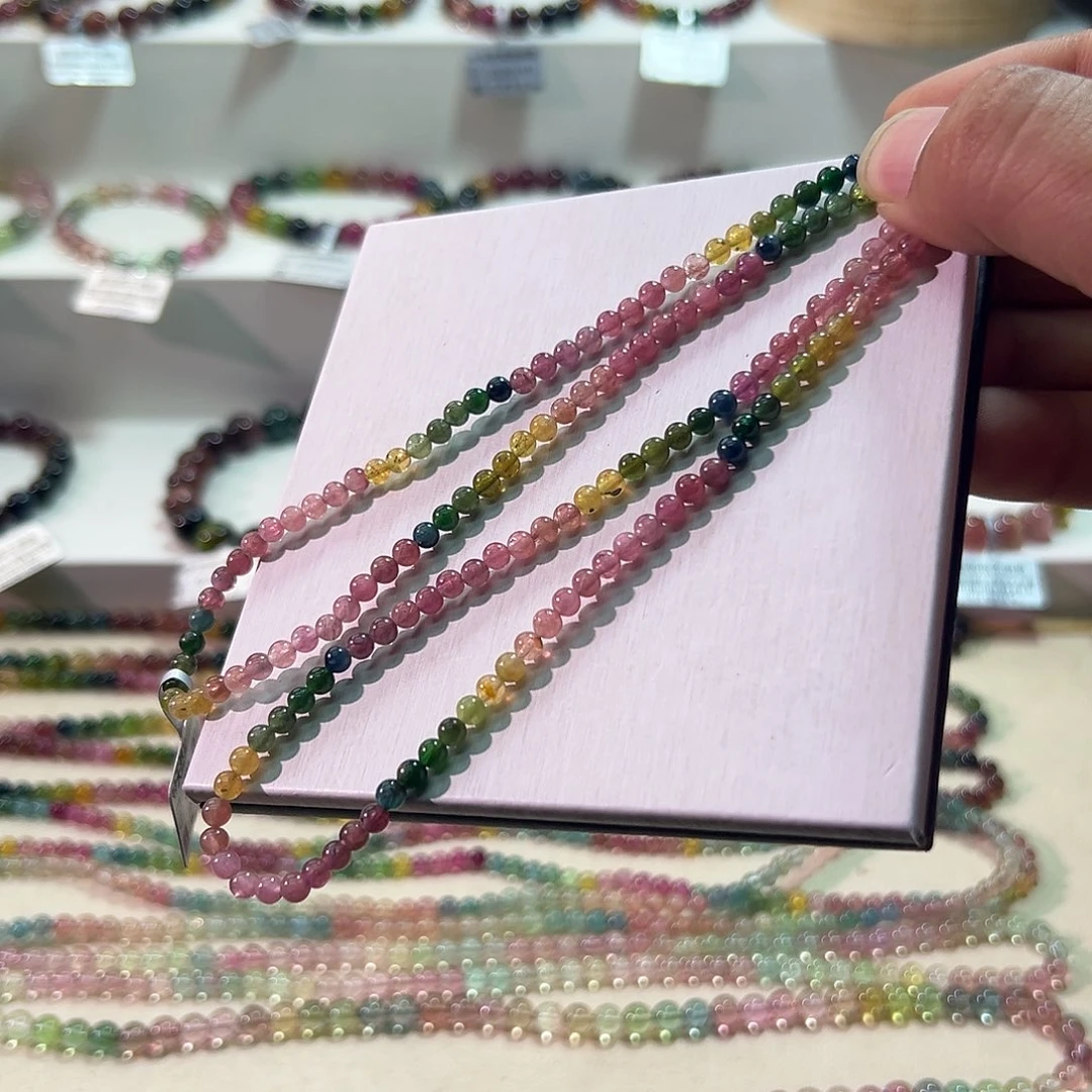 未镶嵌碧玺手链碧玺