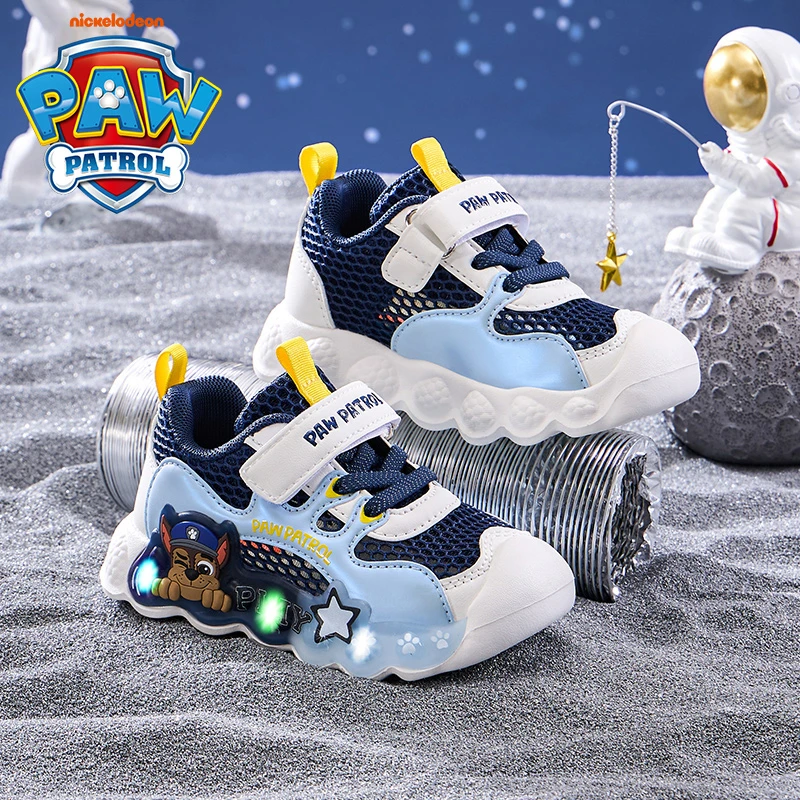 汪汪队童鞋2025年春夏季男童凉鞋透气防滑网面鞋户外百搭运动童鞋