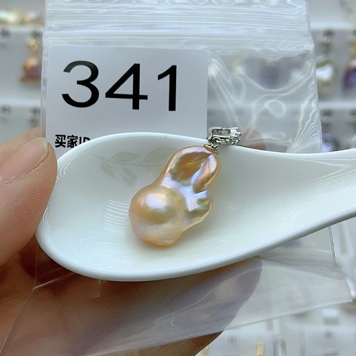 淡水珍珠颈饰银S925镶嵌