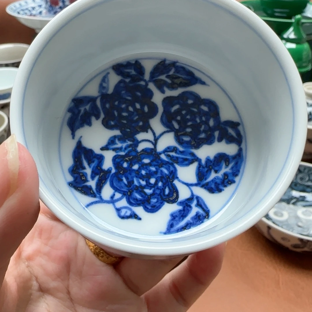 景德镇纯手工纯手绘杯