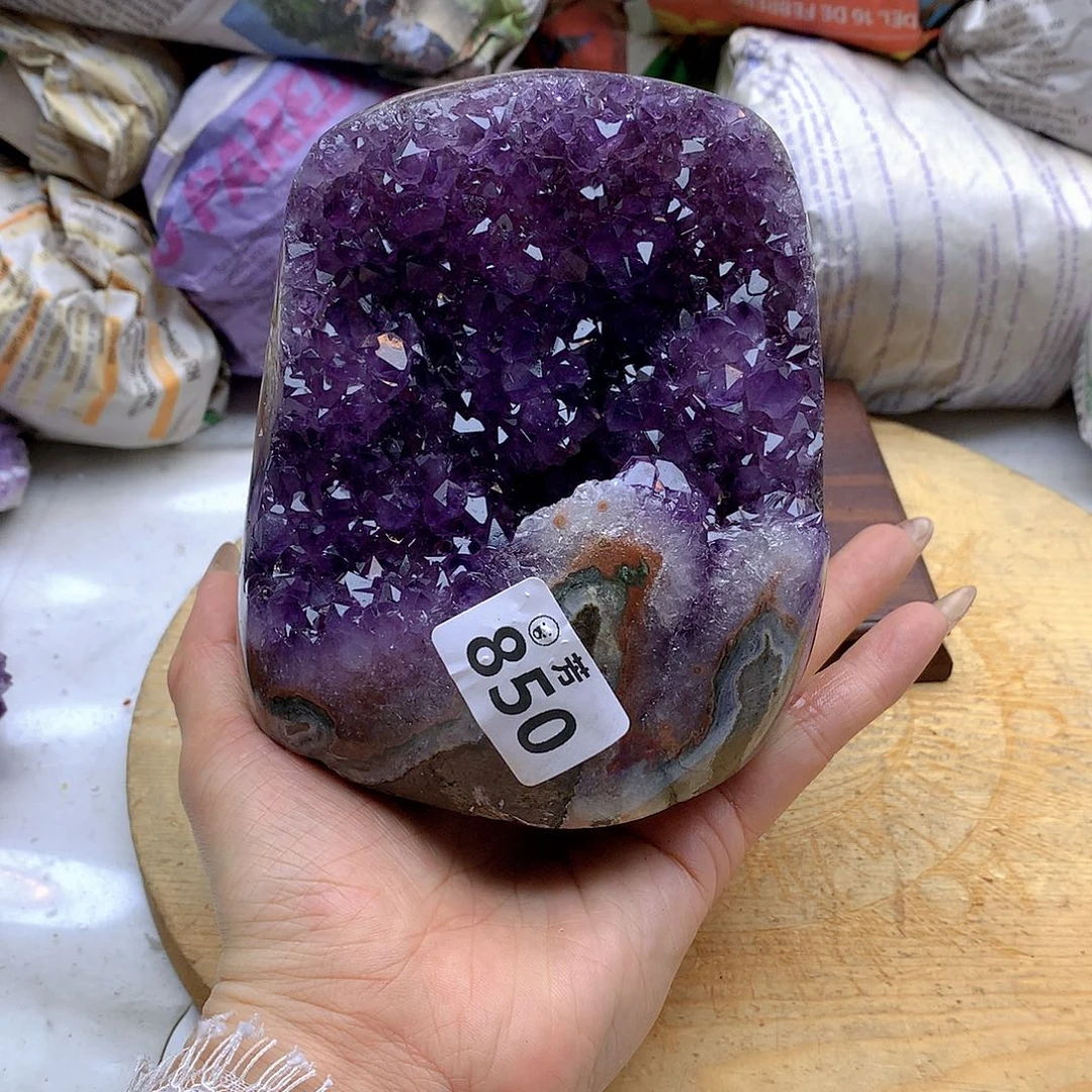 紫晶大型摆件（非配饰）未镶嵌