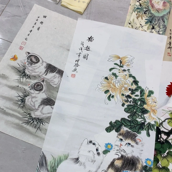 黑***居国画艺术作品欣赏