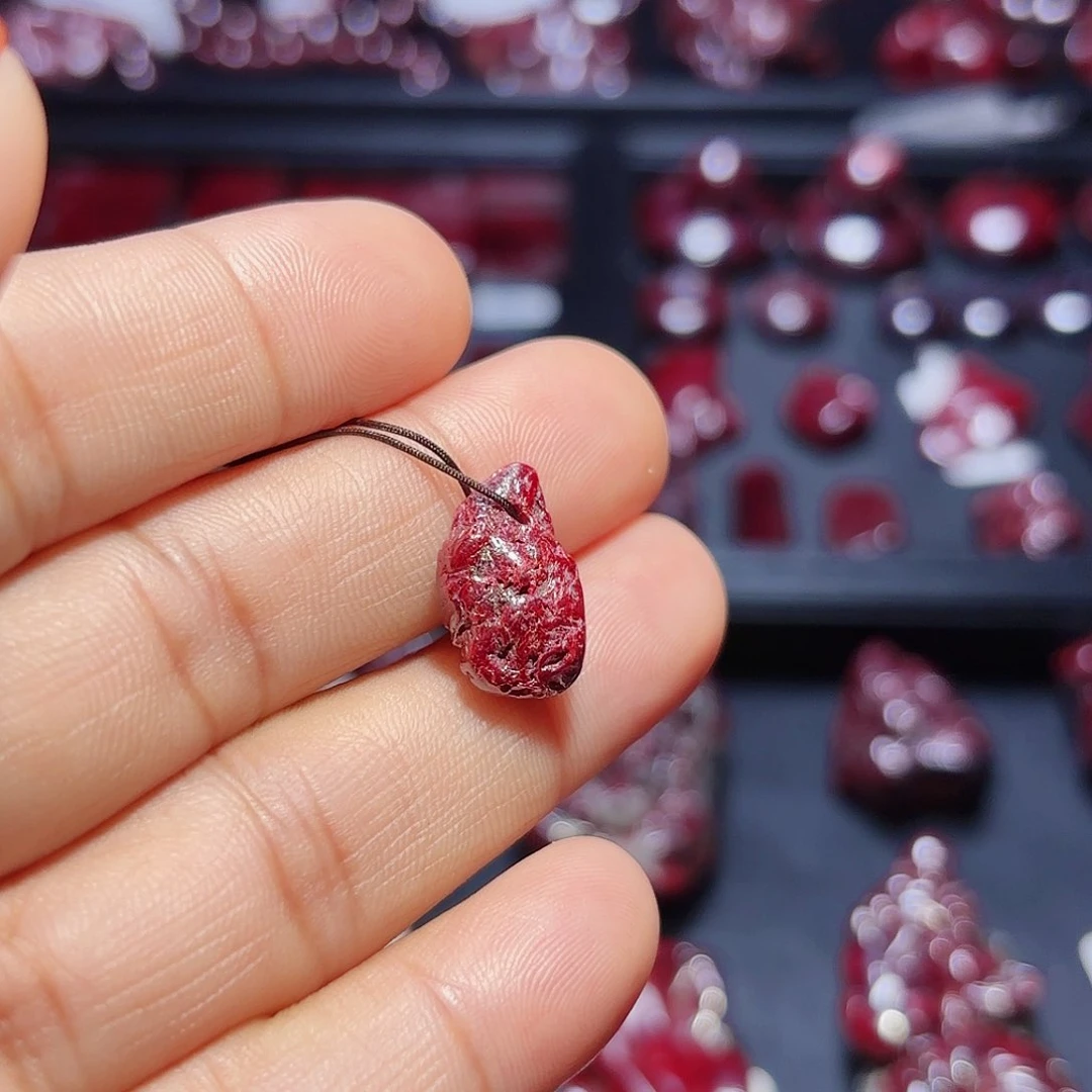 天然辰砂水无根砂4.3克