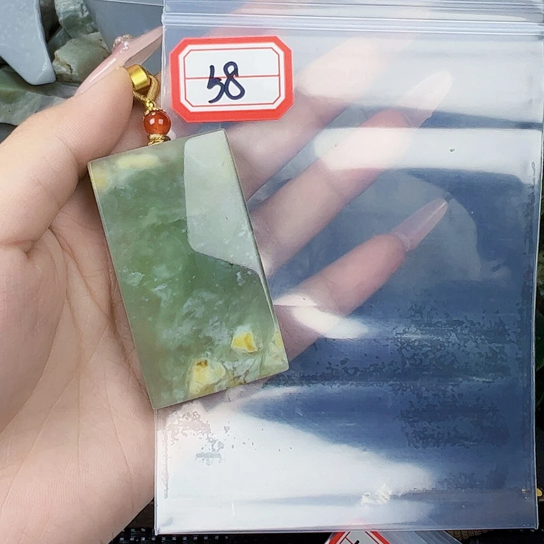 和田玉珠宝半成品未镶嵌