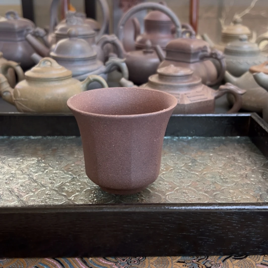 茶壶紫砂圆口杯杯