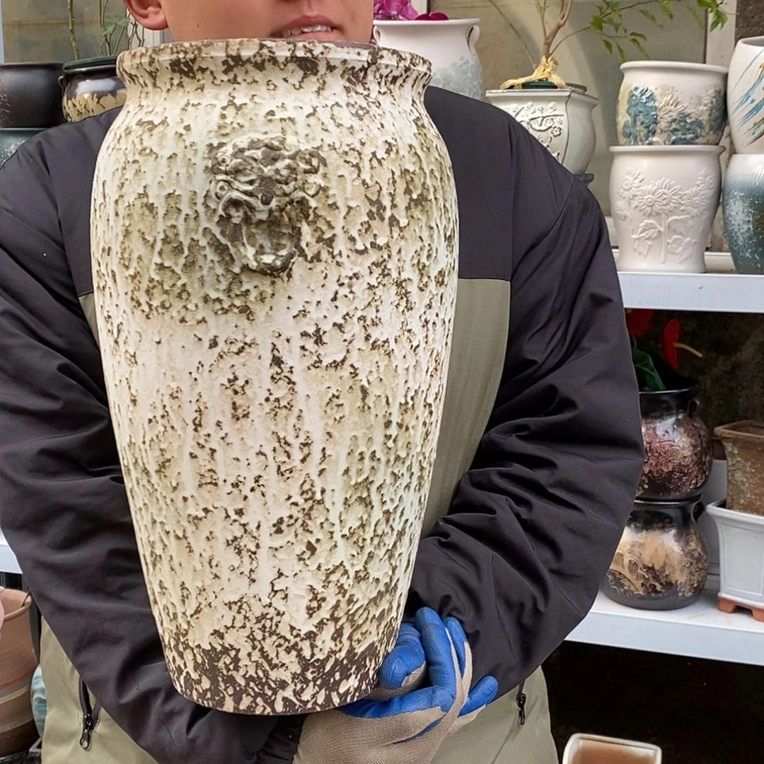 紫砂花盆口20高42福利