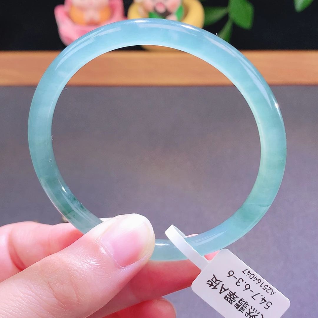 翡翠未镶嵌手镯天然翡翠