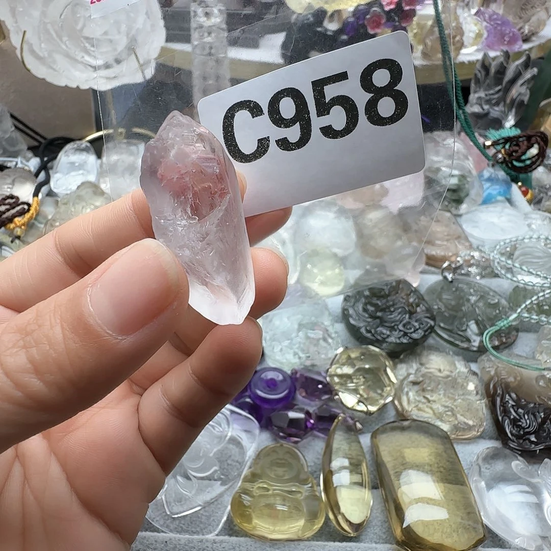 水晶吊坠未镶嵌水晶958