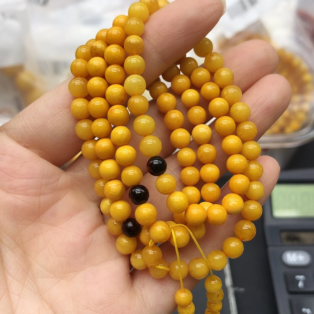 琥珀未镶嵌珠宝奇石