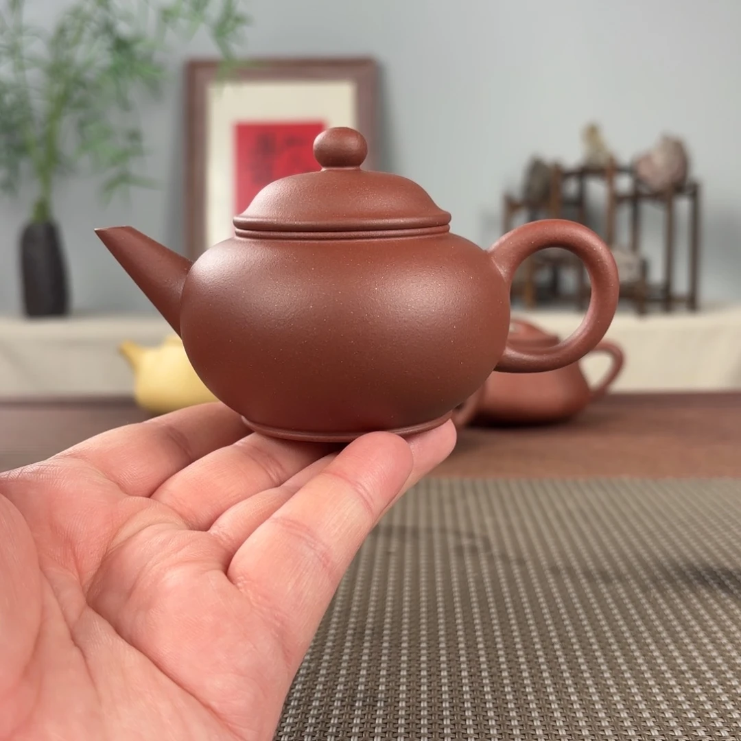 茶壶紫砂黄龙山原矿紫砂壶