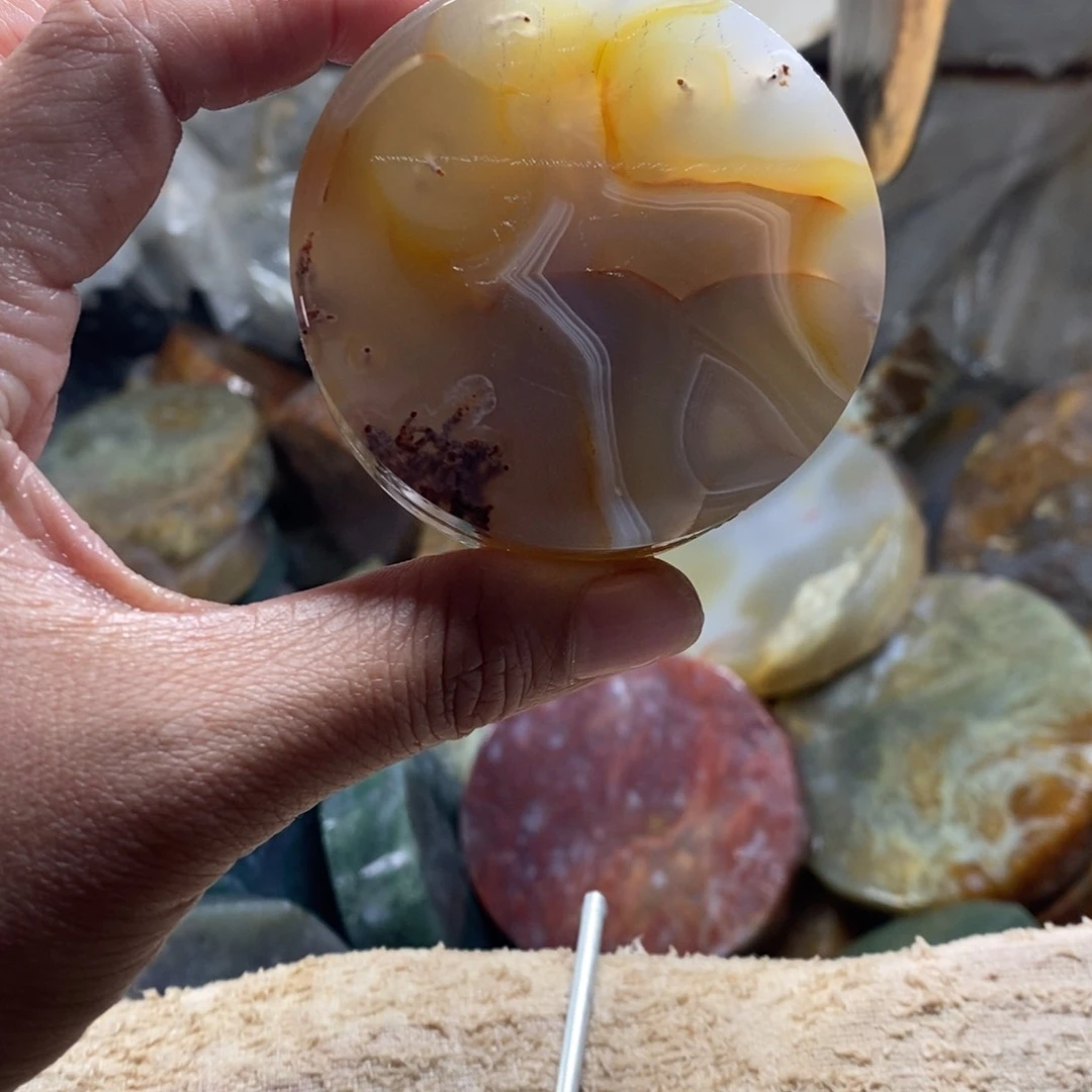 定制玛瑙平安扣私人订制